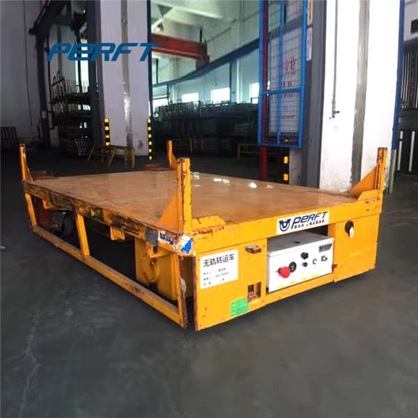 steerable transfer trolley for metallurgy plant 50 ton